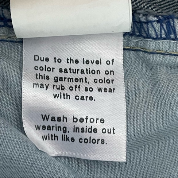 Nautica Relaxed Fit Blue Denim Jeans 100% Cotton Big & Tall, Menas sizes 42/32 - Picture 9 of 14